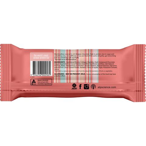 Noway Collagen Marshmallow Bar Strawberry 45g