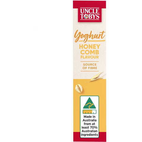 Uncle Tobys Muesli Bars Yoghurt & Honeycomb 185g