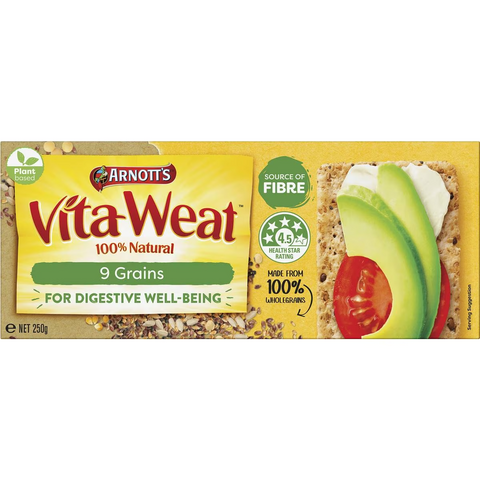 Arnott's Vita Weat 9 Grain Crispbreads 250g