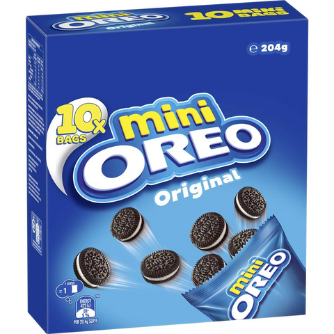 Oreo Original Mini Cookies Multipack 204g