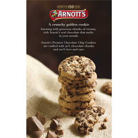 Arnott's Premier Chocolate Chip Cookies 310g