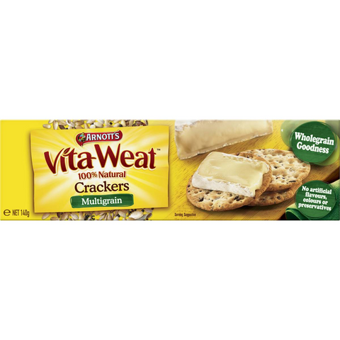 Arnott's Vita Weat Cracker Multigrain Crackers 140g