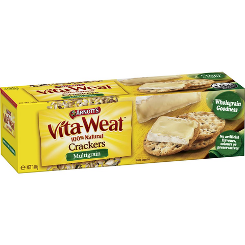 Arnott's Vita Weat Cracker Multigrain Crackers 140g