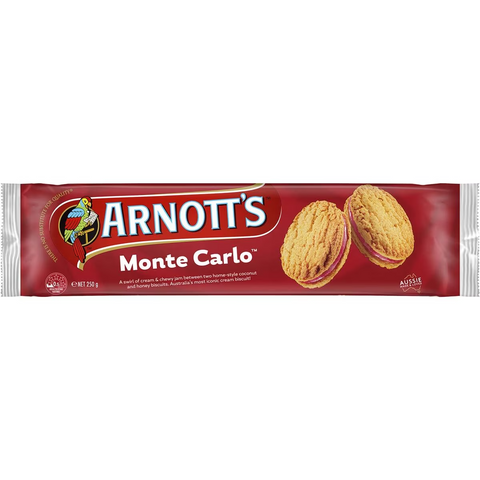 Arnott's Monte Carlo Cream Biscuits 250g