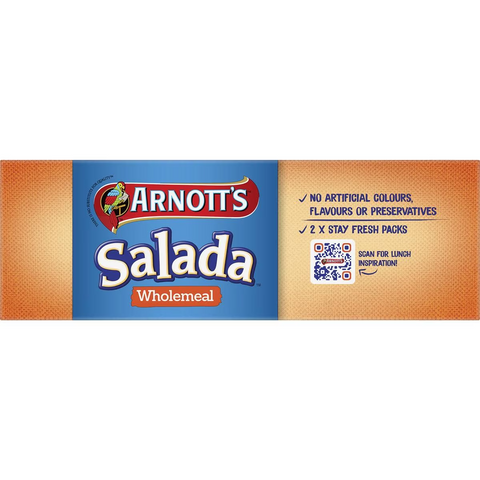 Arnott's Salada Wholemeal Crispbreads 250g