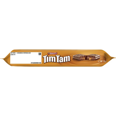 Arnott's Tim Tam Chewy Caramel Chocolate Biscuits 175g