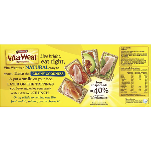 Arnott's Vita Weat Sesame Crispbreads 250g