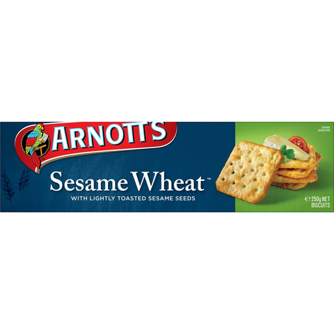 Arnott's Sesame Wheat Crackers 250g