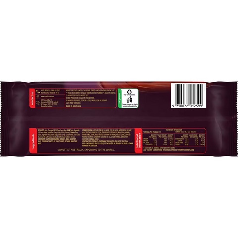 Arnott's Tim Tam Dark Chocolate Biscuits 200g