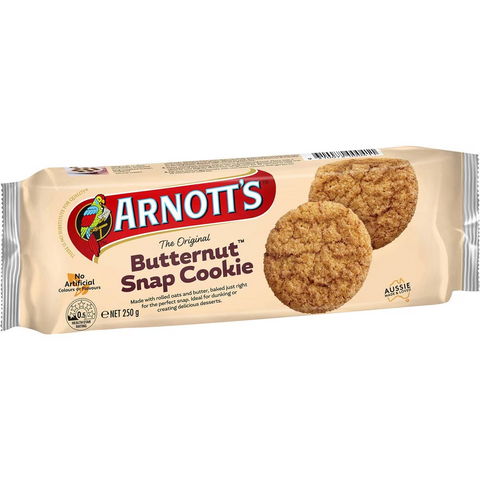 Arnott's Arnott's Butternut Snap Cookie Plain Biscuits 250g