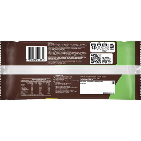 Arnott's Mint Slice Chocolate Biscuits Family Pack 365g