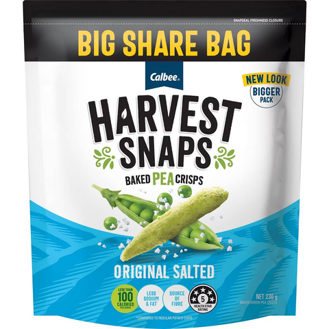 Calbee Harvest Snaps Original Salted 230g