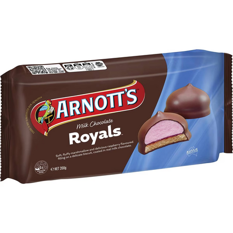 Arnott's Royals Milk Chocolate Biscuits 200g