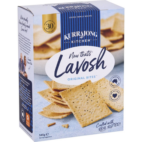 Kurrajong Kitchen Lavosh Bites Original 145g