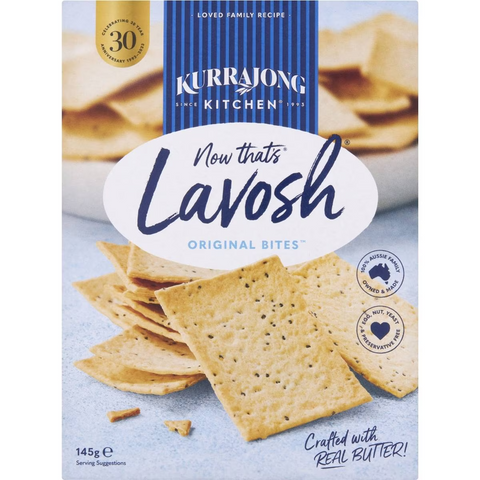 Kurrajong Kitchen Lavosh Bites Original 145g