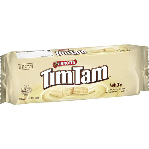 Arnott's Tim Tam White Chocolate Biscuits 165g