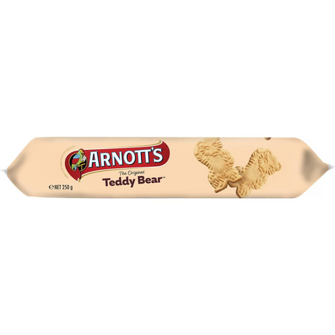 Arnott's Teddy Bear Plain Biscuits 250g