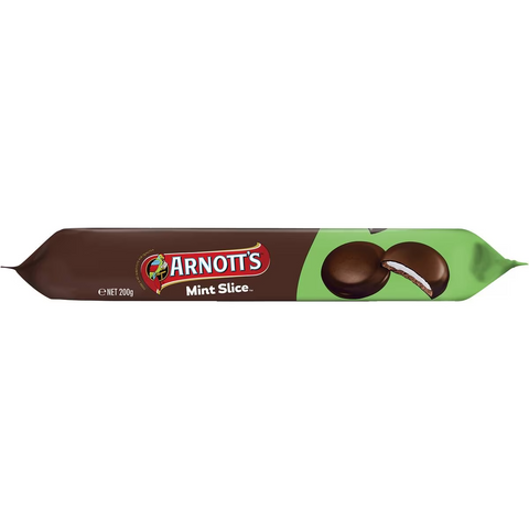 Arnott's Mint Slice Chocolate Biscuits 200g