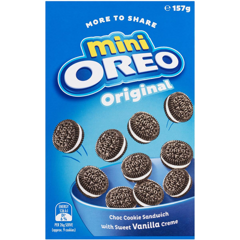 Oreo Mini Original Cookies Sharepack 157g