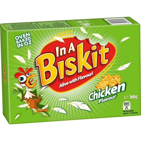 In A Biskit Chicken Crackers 160g