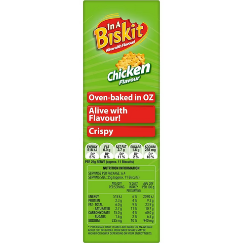 In A Biskit Chicken Crackers 160g