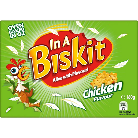 In A Biskit Chicken Crackers 160g