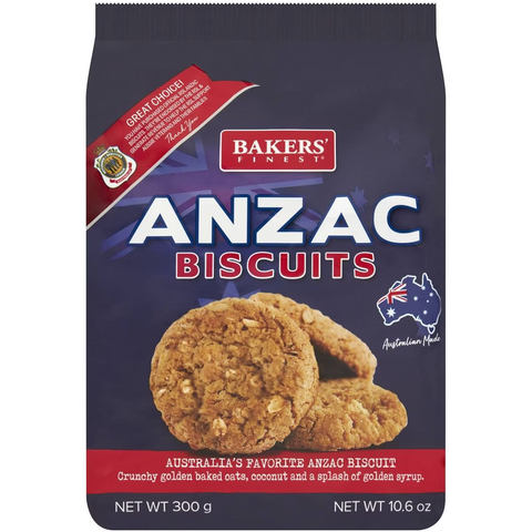 Bakers Finest Rsl Anzac Biscuits 300g