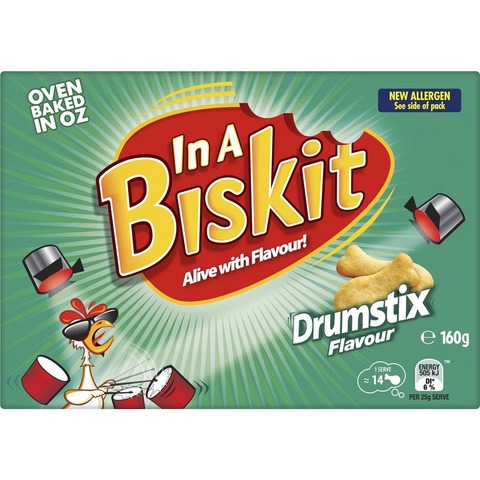 In A Biskit Drumstix Crackers 160g