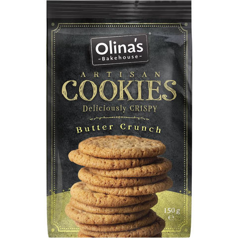 Olina's Bakehouse Bakehouse Artisan Cookies Butter Crunch 150g