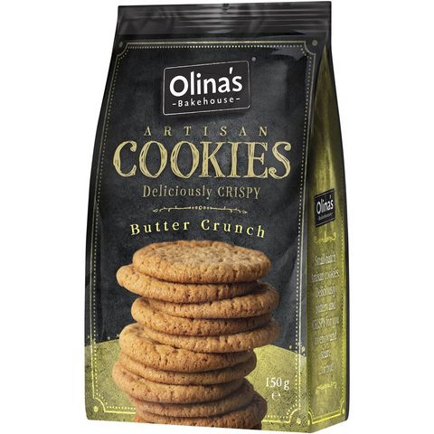 Olina's Bakehouse Bakehouse Artisan Cookies Butter Crunch 150g