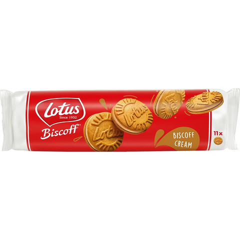 Lotus Biscoff Cream Biscuits 110g