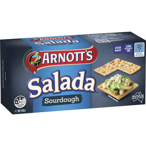 Arnott's Salada Sourdough Crispbread 250g