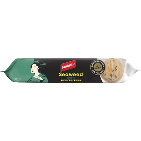 Fantastic Rice Crackers Seaweed 100g