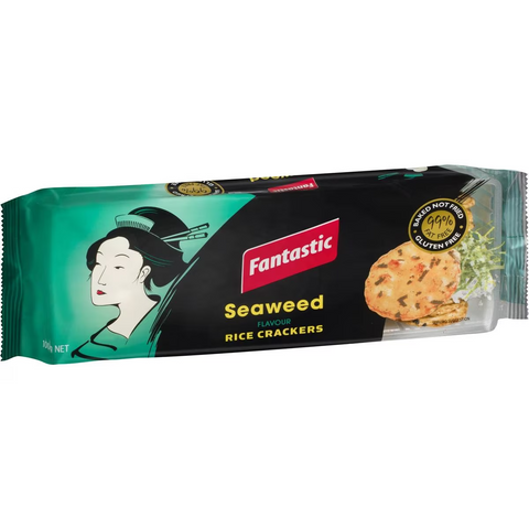 Fantastic Rice Crackers Seaweed 100g