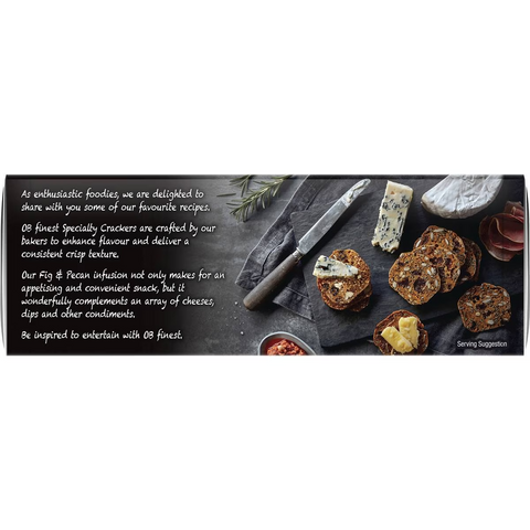 Ob Finest Speciality Crackers Fig & Pecan 150g