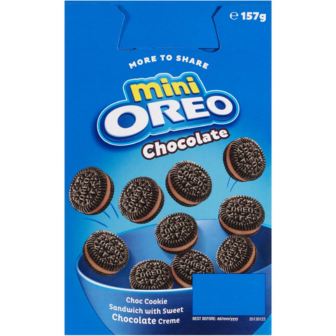 Oreo Mini Chocolate Cookies 157g