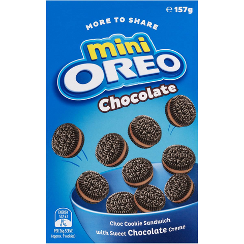 Oreo Mini Chocolate Cookies 157g