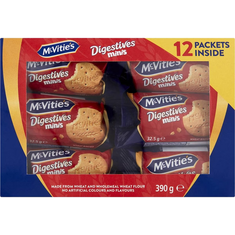 Mcvitie's Digestives Minis Biscuits Multipack 12 Pack