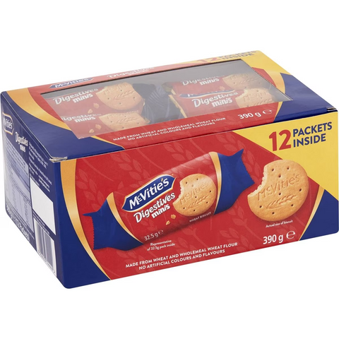 Mcvitie's Digestives Minis Biscuits Multipack 12 Pack