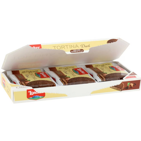 Loacker Wafers Dark Chocolate Tortina 126g