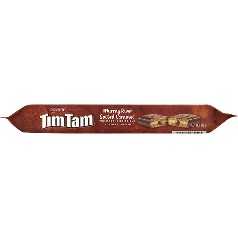 Arnott's Tim Tam Murray River Salted Caramel Chocolate Biscuits 175g