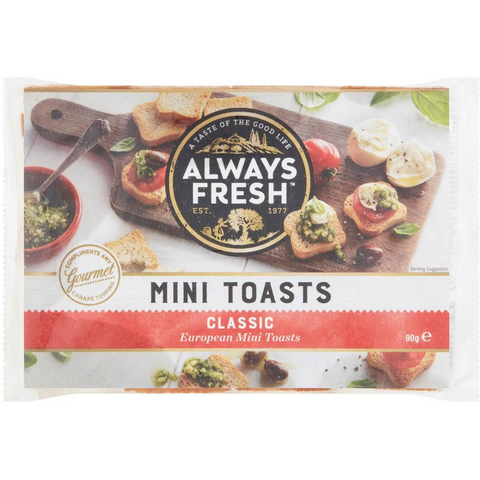 Always Fresh Mini Toasts 90g