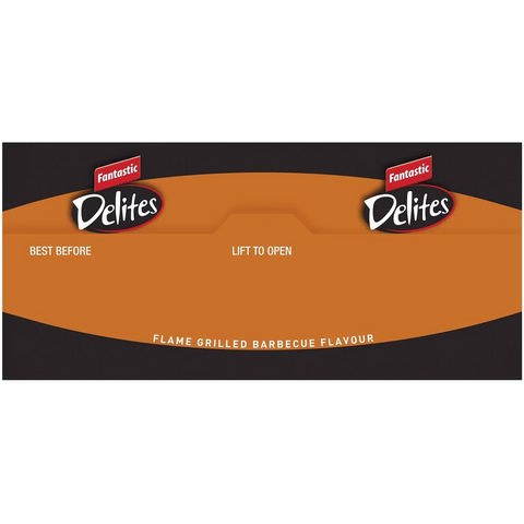 Fantastic Delites Snacks Flame Grilled Bbq 100g