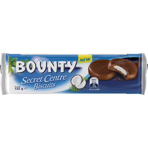 Bounty Secret Centre Biscuits 132g