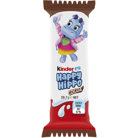 Kinder Happy Hippo Cocoa Biscuit Multipack 5 Pack