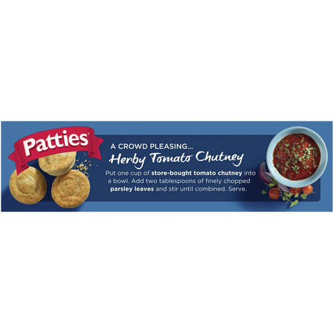 Patties Party Pies Frozen 12 Pack