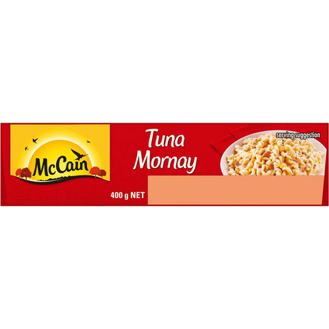 Mccain Tuna Mornay Frozen Meal 400g