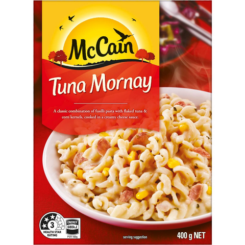 Mccain Tuna Mornay Frozen Meal 400g