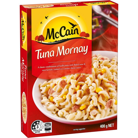 Mccain Tuna Mornay Frozen Meal 400g