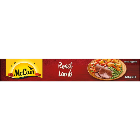 Mccain Dinner Roast Lamb Frozen Meal 320g